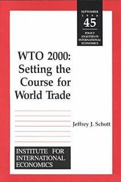 portada wto 2000: setting the course for world trade