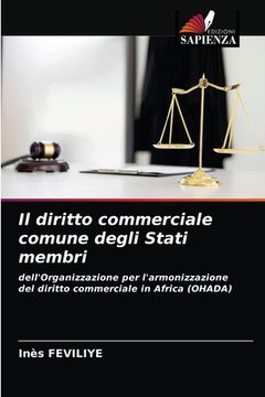 portada Il diritto commerciale comune degli Stati membri (en Italiano)