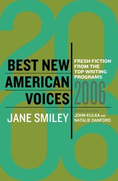 portada Best new American Voices 2006 (en Inglés)