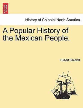 portada a popular history of the mexican people. (en Inglés)