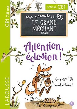 portada Mes Premières bd le Grand Méchant Renard - Attention, Éclosion (en Francés)