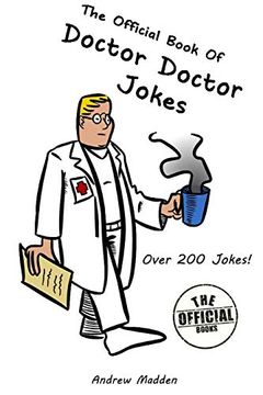 portada The Official Book of Doctor Doctor Jokes (en Inglés)