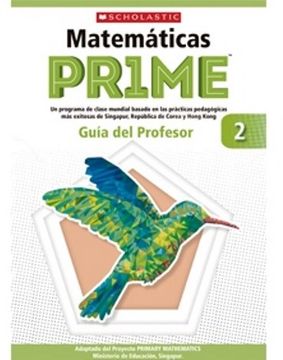 portada Matematicas Prime 2 - Guia del Profesor