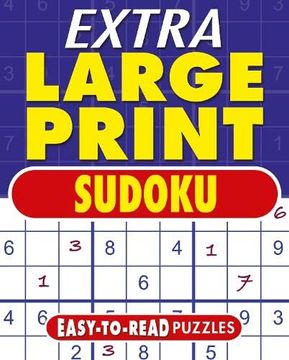 portada Extra Large Print Sudoku: Easy to Read Puzzles (Arcturus Extra Large Print Puzzles) 
