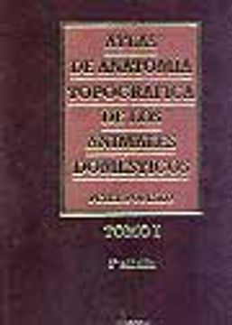 portada Atlas De Anatomía Topográfica De Los Animales Domésticos. Tomo Iii.