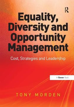 portada Equality, Diversity and Opportunity Management: Costs, Strategies and Leadership (en Inglés)