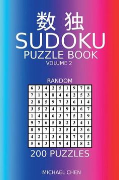 portada Sudoku Puzzle Book: 200 Random Puzzles (en Inglés)