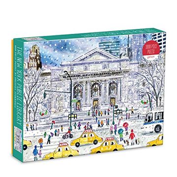 portada Michael Storrings new York Public Library 1000 Piece Puzzle (in English)