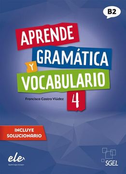 portada Aprende Gramática y Vocabulario 4 - Nueva Edición