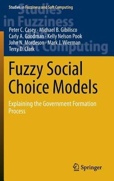 portada Fuzzy Social Choice Models: Explaining the Government Formation Process