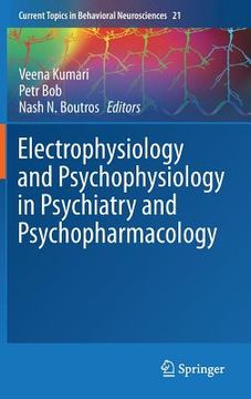 portada Electrophysiology and Psychophysiology in Psychiatry and Psychopharmacology (en Inglés)