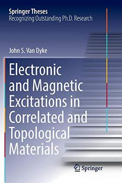 portada Electronic and Magnetic Excitations in Correlated and Topological Materials (Springer Theses) (en Inglés)