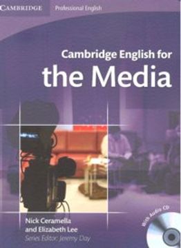 portada Cambridge English for the Media Student's Book With Audio cd (en Inglés)