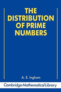 portada The Distribution of Prime Numbers Paperback (Cambridge Mathematical Library) (en Inglés)