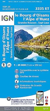 portada 3335Et Bourg D'oisans L'alpe D'huez Gdes Rousses Sept Laux (in French)