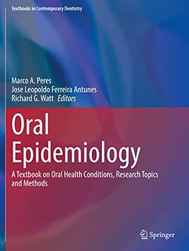 portada Oral Epidemiology: A Textbook on Oral Health Conditions, Research Topics and Methods (en Inglés)