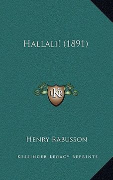 portada Hallali! (1891) (en Francés)