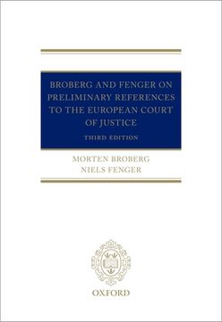 portada Broberg and Fenger on Preliminary References to the European Court of Justice (in English)