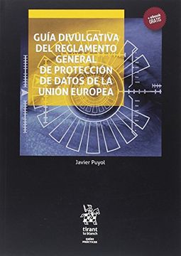 portada Guía Divulgativa del Reglamento General de Protección de Datos de la Unión Europea
