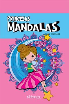 portada Mandalas Princesas: Para Colorear