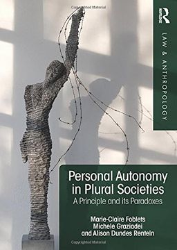 portada Personal Autonomy in Plural Societies: A Principle and Its Paradoxes (en Inglés)