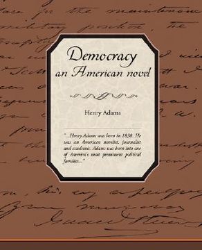 portada democracy, an american novel (en Inglés)