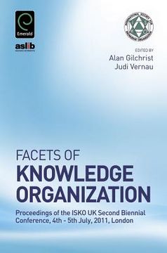 portada facets of knowledge organization