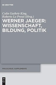 portada Werner Jaeger - Wissenschaft, Bildung, Politik (Philologus. Supplemente 