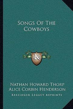 portada songs of the cowboys (en Inglés)