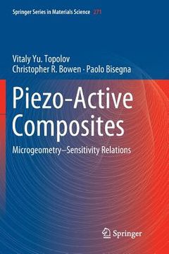 portada Piezo-Active Composites: Microgeometry-Sensitivity Relations (en Inglés)