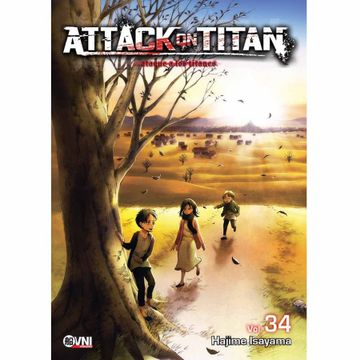 portada Attack on Titan. Vol 34 (in Spanish)