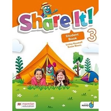 portada Share it! Level 3 Student Book With Sharebook and Navio app (en Inglés) (in English)