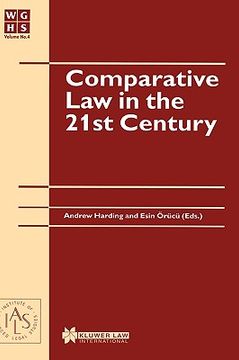 portada comparative law in the 21st century (en Inglés)