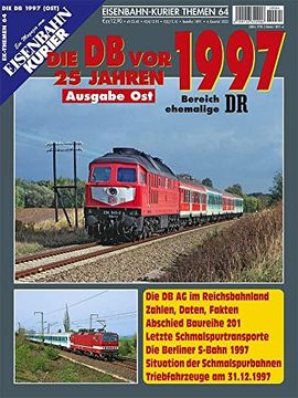 portada Die db vor 25 Jahren - 1997 Ausgabe ost (en Alemán)