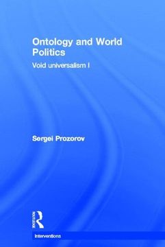 portada Ontology and World Politics: Void Universalism i (en Inglés)