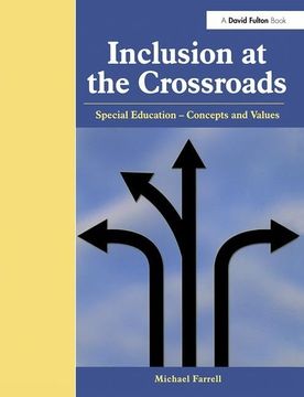 portada Inclusion at the Crossroads: Special Education--Concepts and Values (en Inglés)