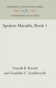 portada Spoken Marathi, Book 1 (en Inglés)