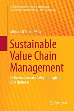 portada Sustainable Value Chain Management: Delivering Sustainability Through the Core Business (en Inglés)