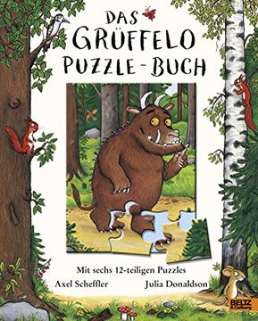 portada Das Grüffelo-Puzzle-Buch: Mit Sechs 12-Teiligen Puzzles (en Alemán)