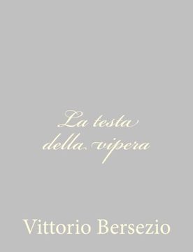 portada La testa della vipera (Italian Edition)