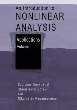 portada An Introduction to Nonlinear Analysis: Applications (en Inglés)