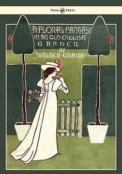 portada floral fantasy - in an old english garden (in English)