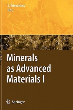 portada minerals as advanced materials i (en Inglés)