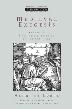 portada Medieval Exegesis Vol 1 (en Inglés)