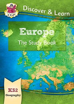 portada New ks2 Discover & Learn: Geography - Europe Study Book (Cgp ks2 Geography) (en Inglés)