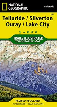 portada National Geographic Ti00000141 Mapa de Telluride-Silverton-Ouray-Lake City – Colorado 