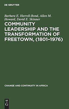 portada Community Leadership and the Transformation of Freetown, 