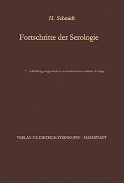 portada Fortschritte der Serologie (en Alemán)