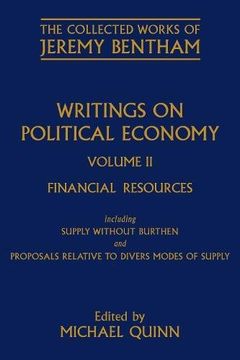 portada Writings on Political Economy: Volume ii (The Collected Works of Jeremy Bentham) 