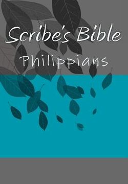 portada Scribe's Bible: Philippians (in English)